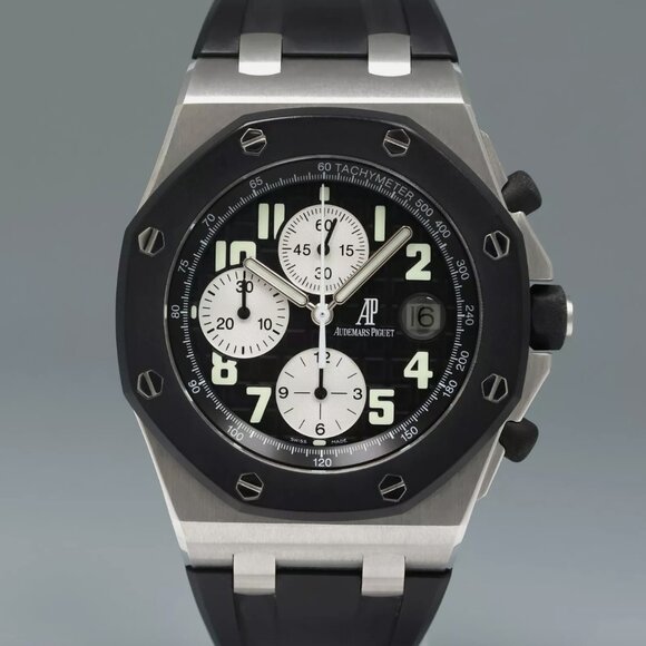 MINT Audemars Piguet Black Two Tone With Full Box - Picture 1 of 6